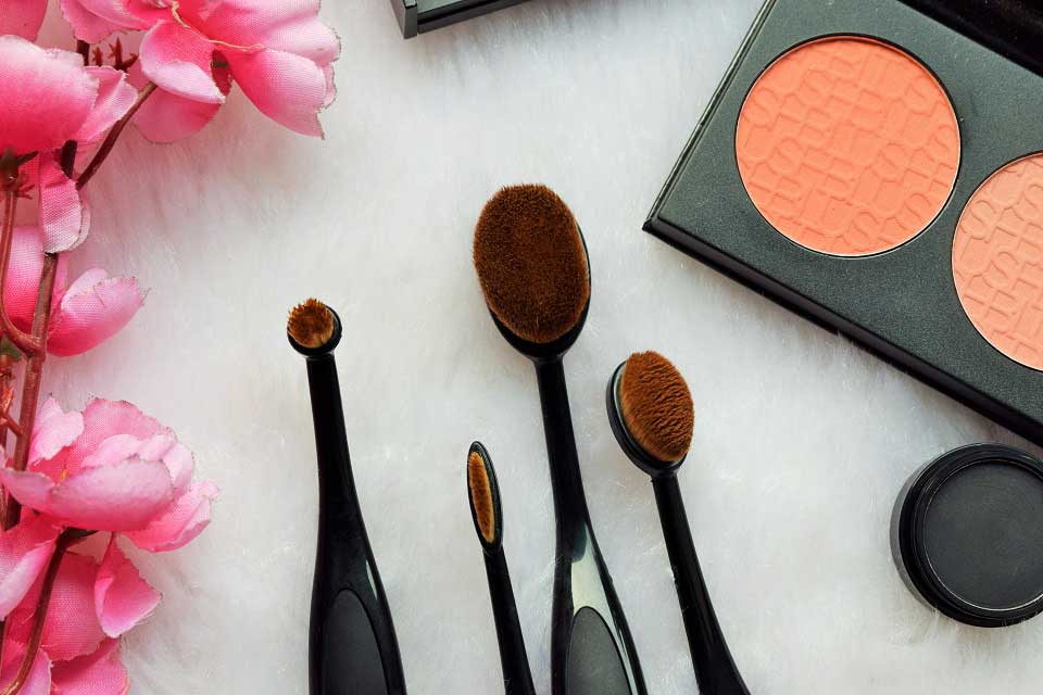WiseShe Oval Makeup Brushes