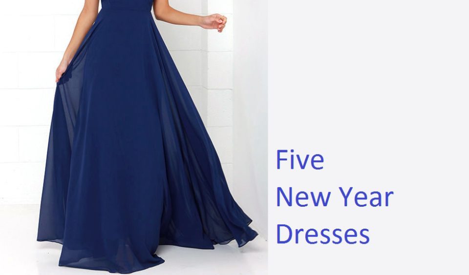 top 5 new year dresses