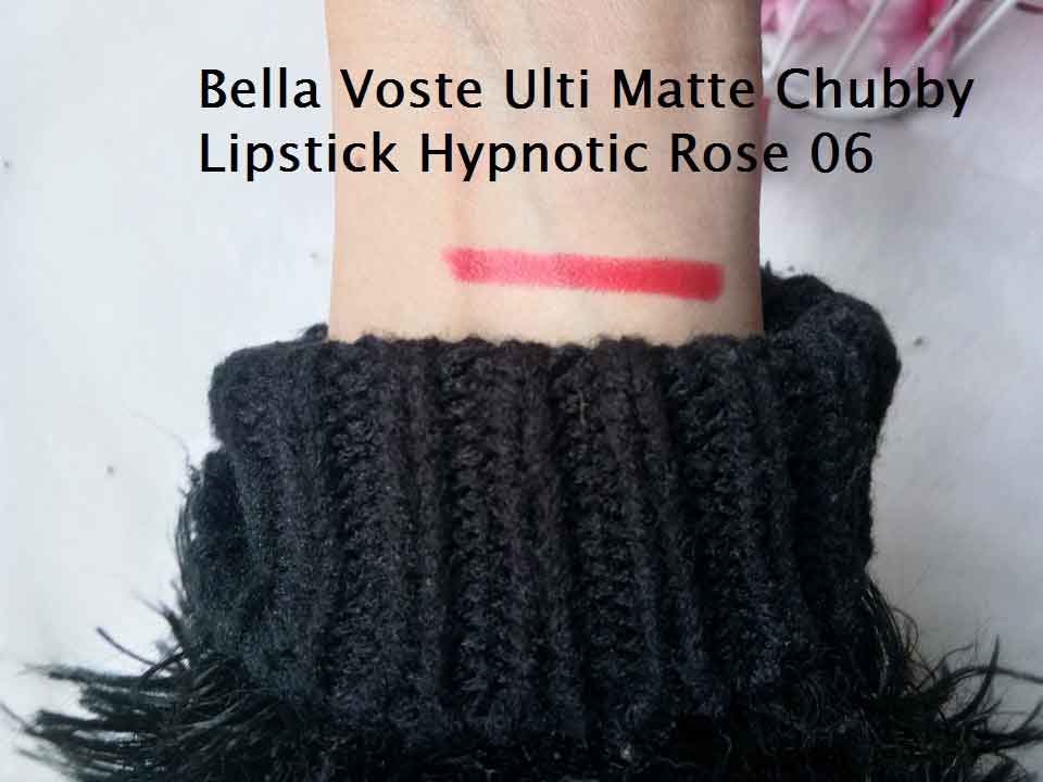 Swatch - Bella Voste Ulti Matte Chubby Lipstick Hypnotic Rose 06