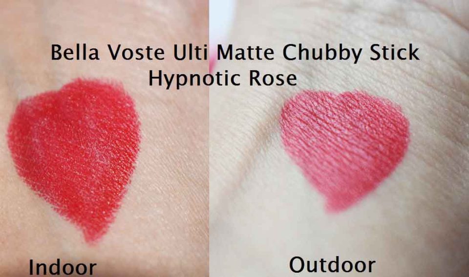 Bella Voste Ulti Matte Chubby Stick - Hypnotic Rose Swatch