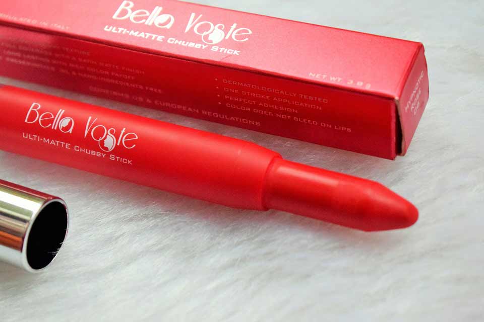 Bella Voste Ulti Matte Chubby Stick - Retractable Packaging