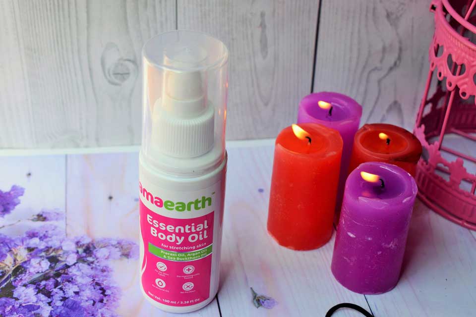 MamaEarth Essential Body Oil For Stretching Skin