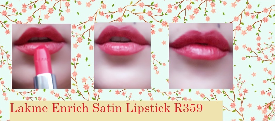 Lame Enrich Satin Lipstick R359 Lip Swatches