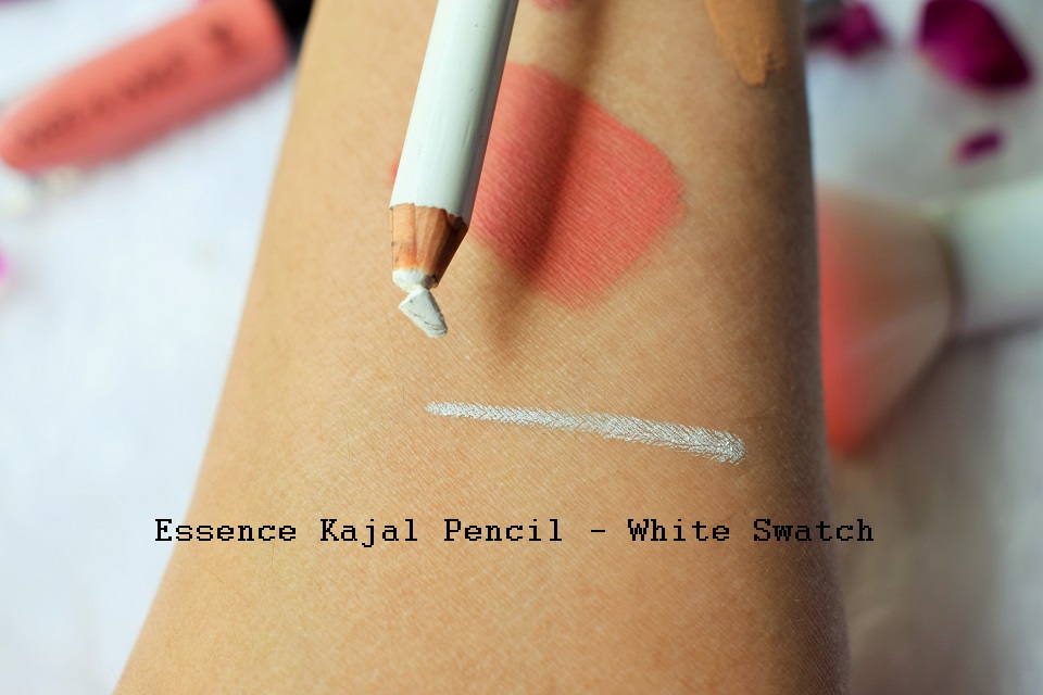 Essence Kajal Pencil - White Swatch