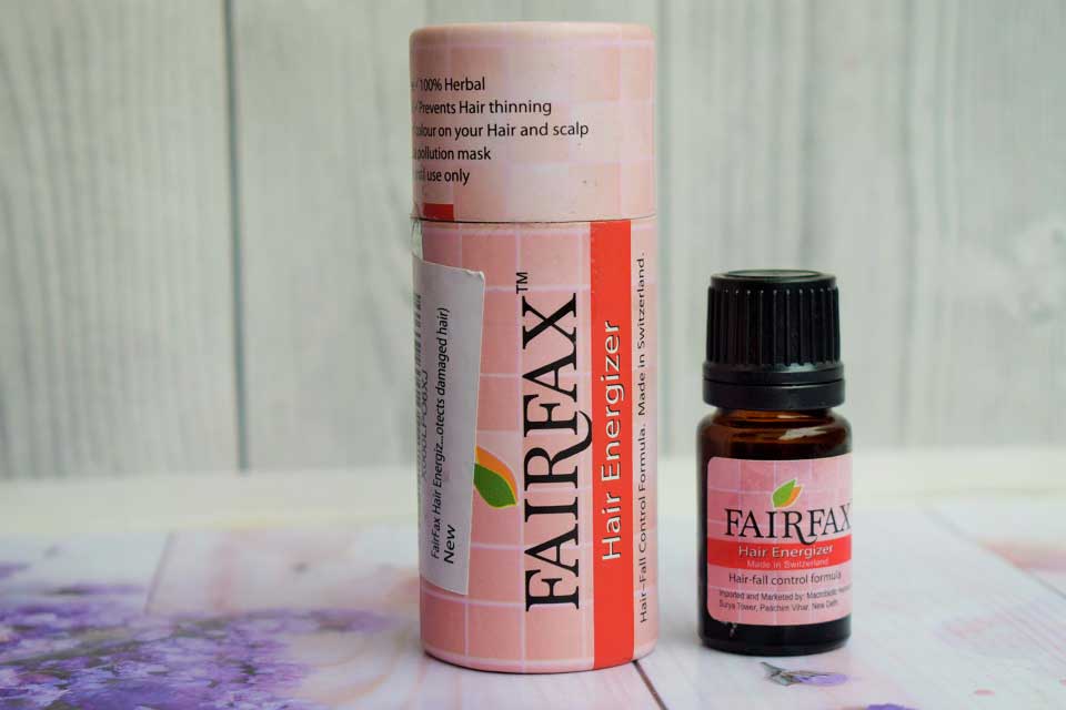 FairFax Hair Energizer Hair Fall Control Formula: Review - High On Gloss