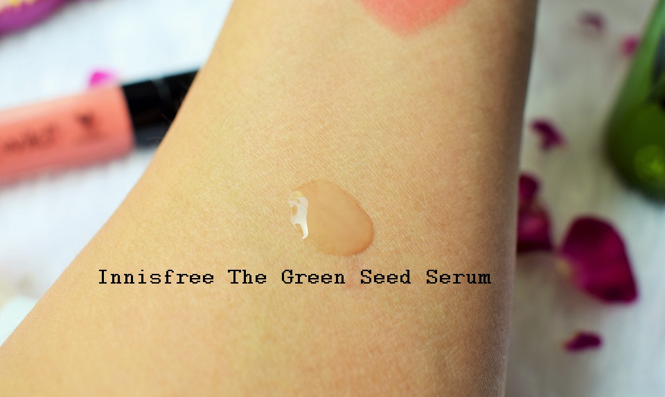 Innisfree The Green Seed Serum Texture, Color & Consistency