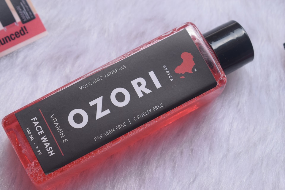 Ozori - Volcanic Minerals Vitamin E Face Wash