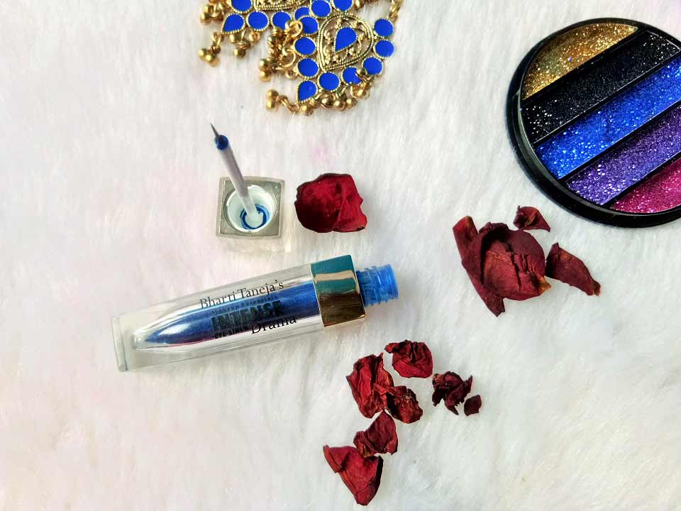 Bharti Taneja Makeup Essentials Intense Drama Blue Eyeliner