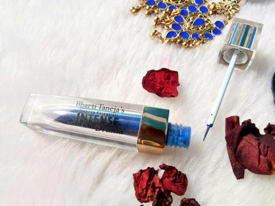 Bharti Taneja Makeup Essentials Intense Drama Blue Eyeliner
