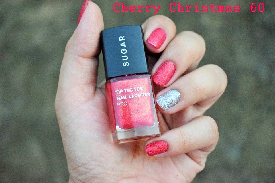 SUGAR Tip Tac Toe Pro Nail Lacquer - Cherry Christmas 60 Swatch