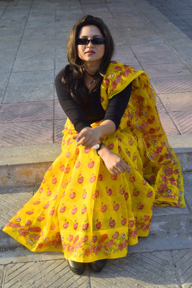 Unnati Silks Super Net Saree - Styled