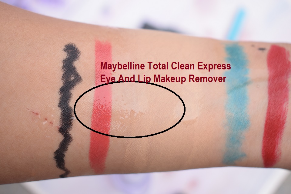 Maybelline Makeup Remover Color, Consistency & Texture