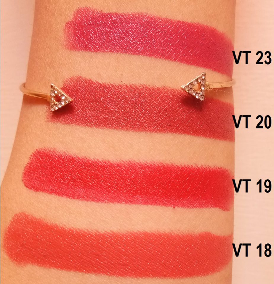 NELF Lipstick Swatches