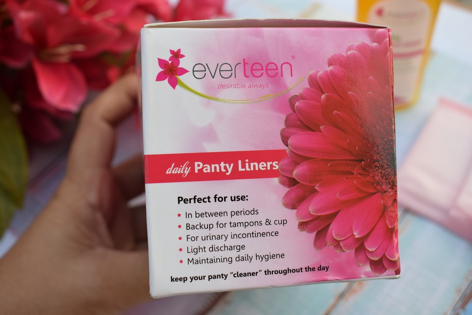 When to use everteen daily panty liner