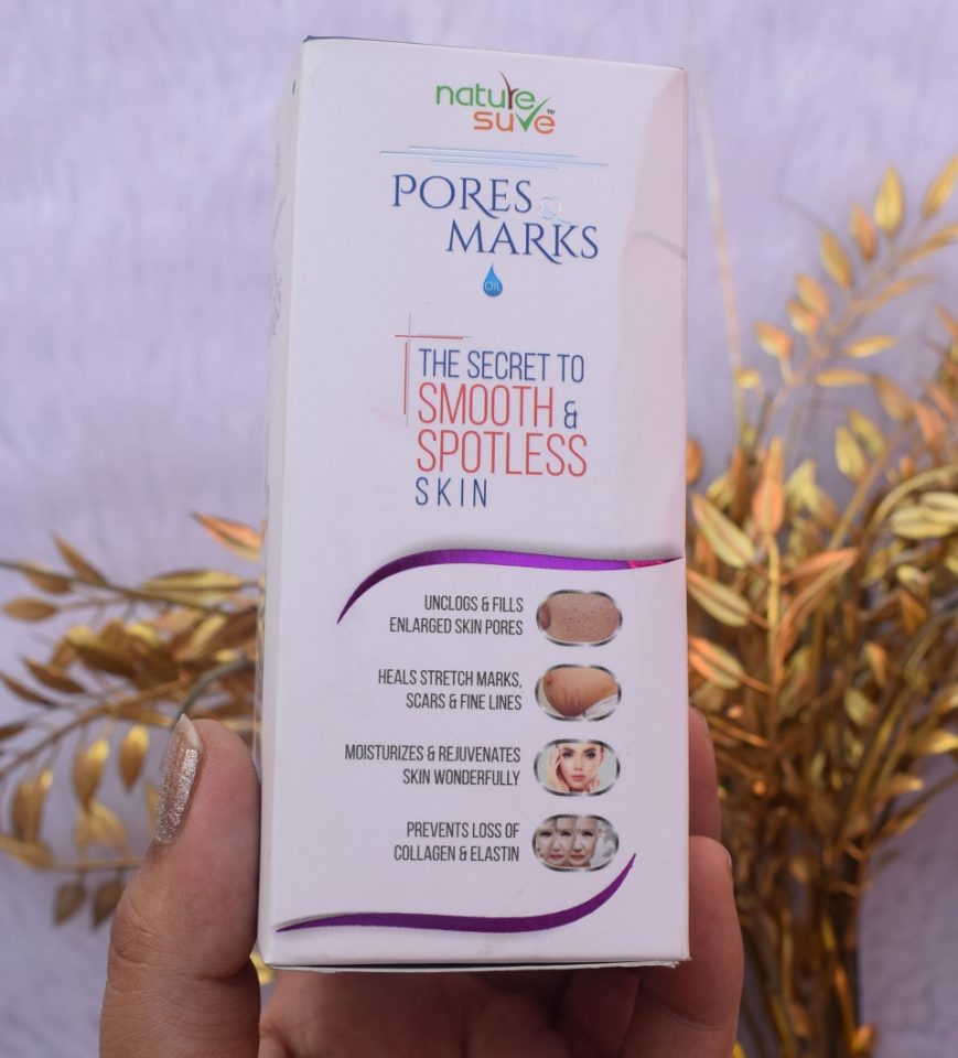 What Nature Sure Claims about Pores & Marks Skin Oil