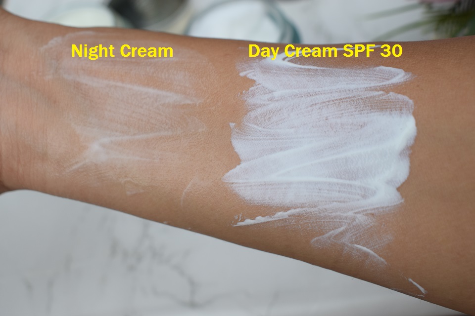 Oriflame Novage  Ecollagen Wrinkle Power Day & Night Cream Texture