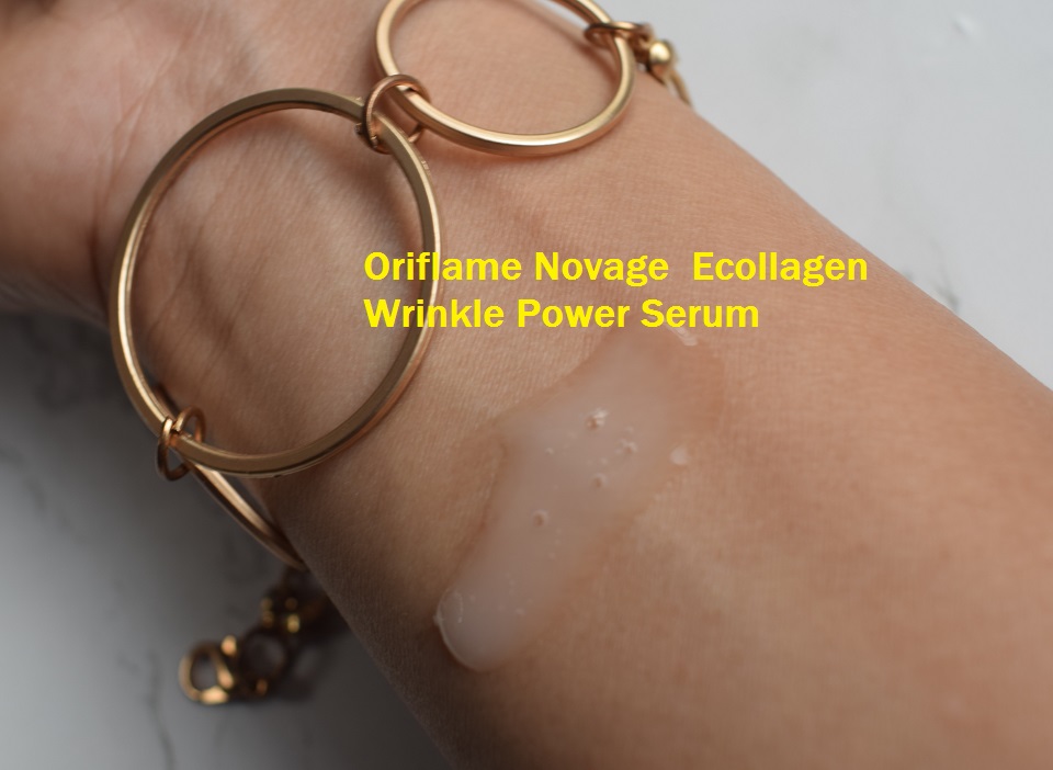 Oriflame Novage  Ecollagen Wrinkle Power Serum Swatch