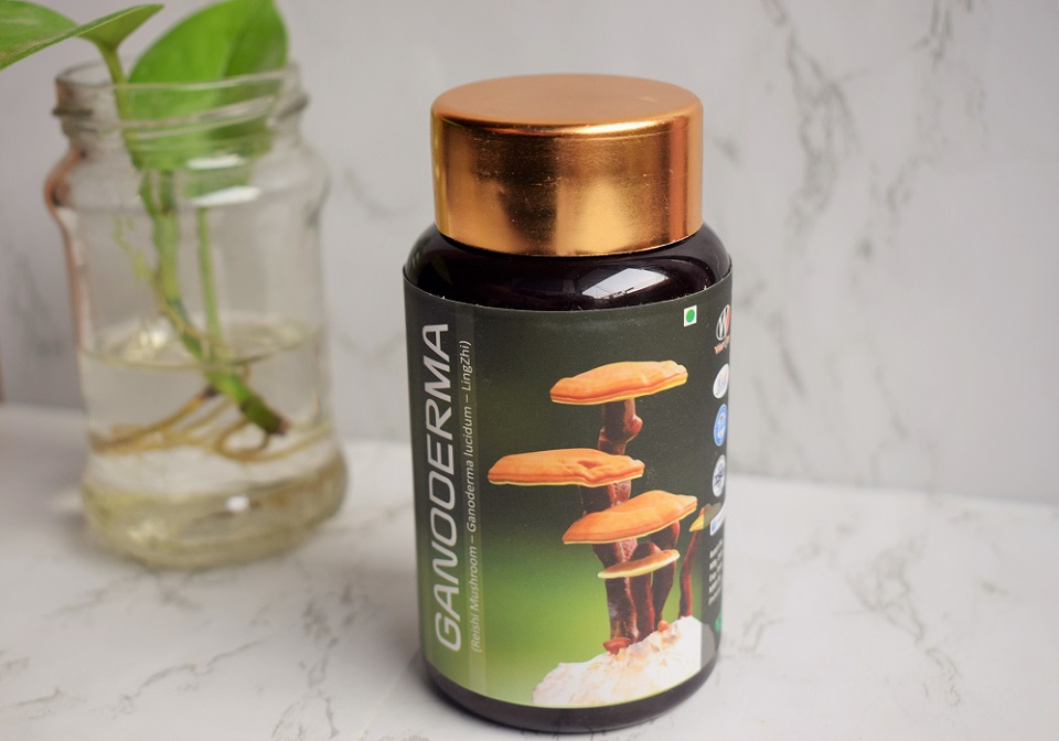 Nature Sure Ganoderma Capsules - 100% Natural, Vegan & Safe