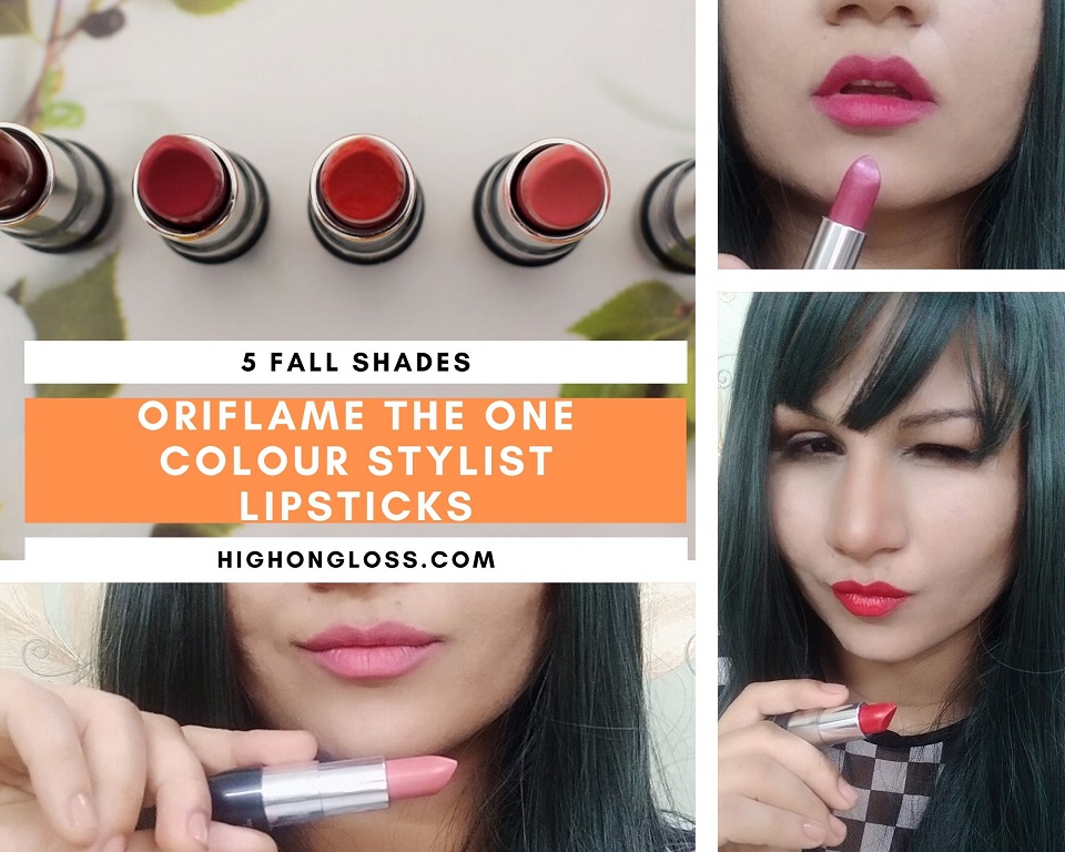 Oriflame The ONE Colour Stylist Lipstick Fall Shades