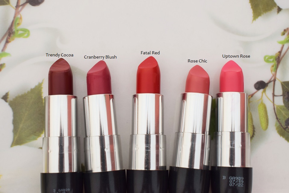 Oriflame The ONE Colour Stylist Lipstick Shades For Fall