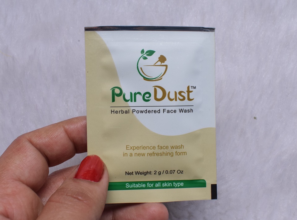 Pure Dust Herbal Powdered Face Wash