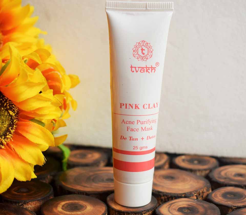 Tvakh Pink Clay Purifying Face Mask