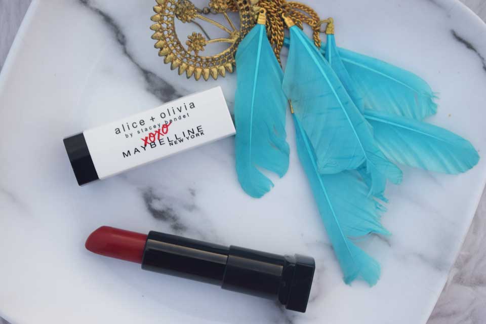 Maybelline Alice And Olivia Lipstick Stace Face Red 691