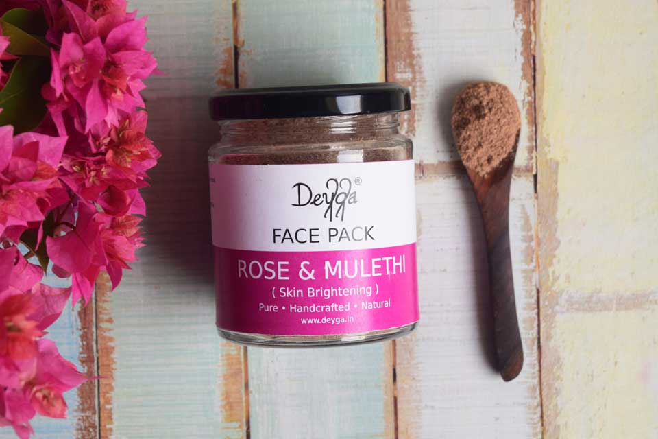 Deyga Organics Rose Mulethi Face Pack