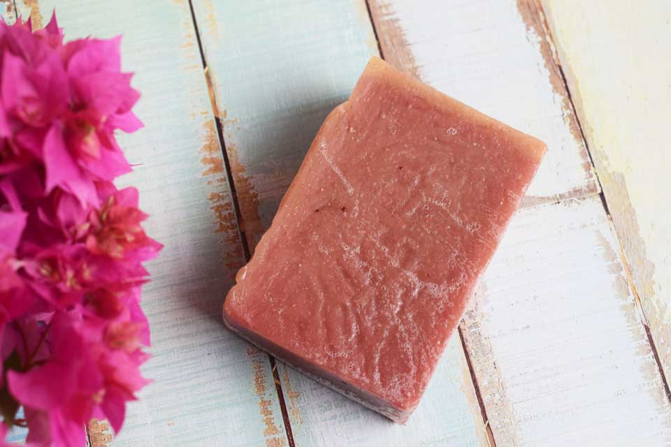 Deyga Organics Rose Pink Clay Soap