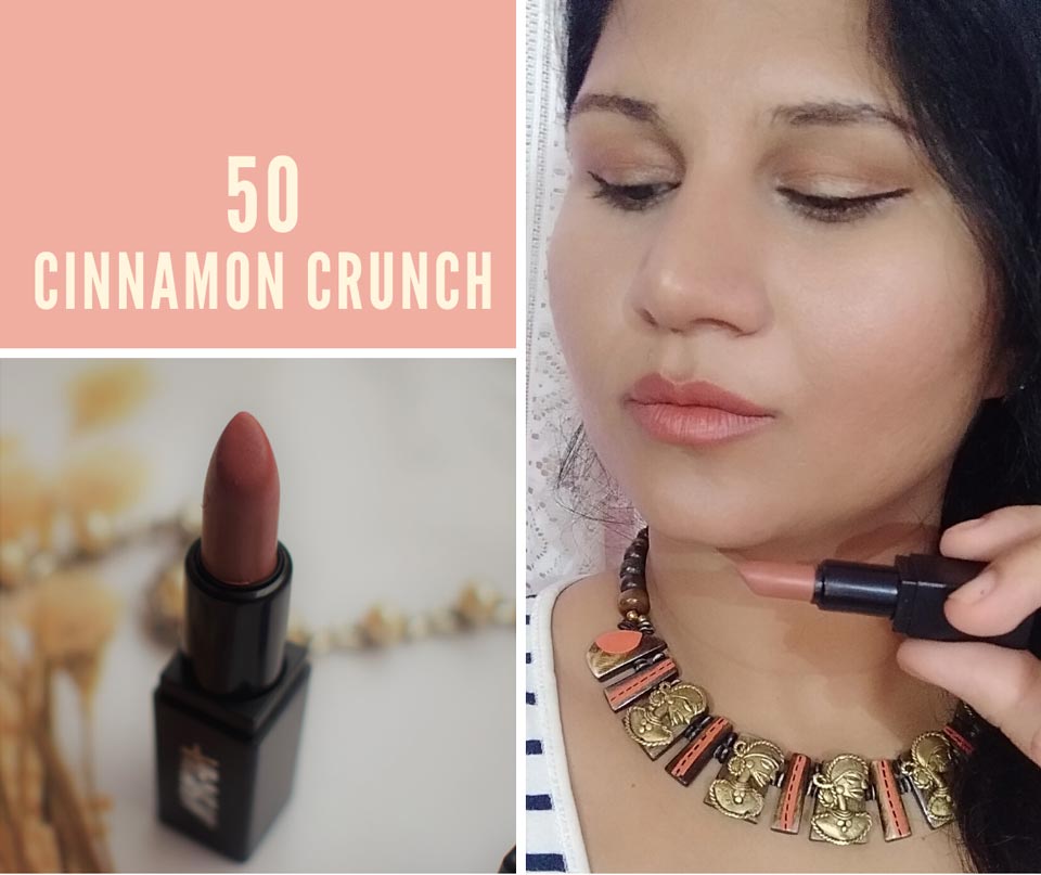 Nykaa So Matte Lipstick- 50 Cinnamon Crunch