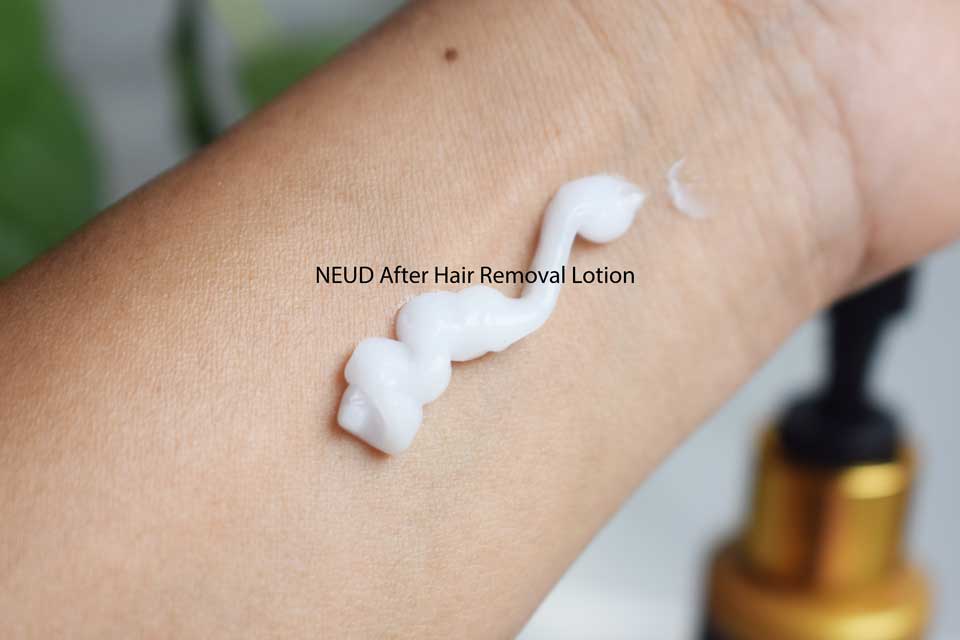 NEUD After Hair Removal Lotion Texture