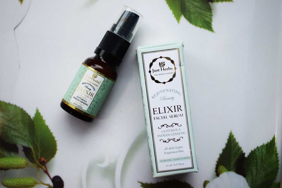 Just Herbs Rejuvenating Beauty Elixir Facial Serum