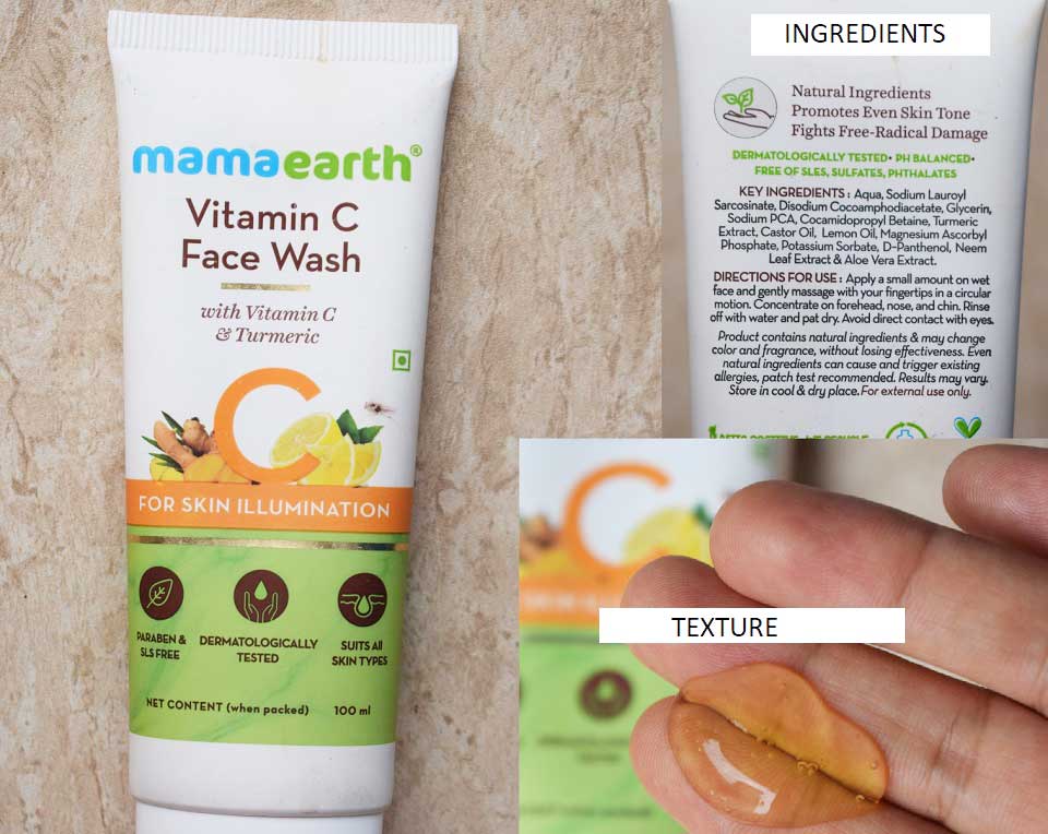 Mamaearth Vitamin C Face wash