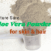 Nature Sure Aloe Vera Powder Title