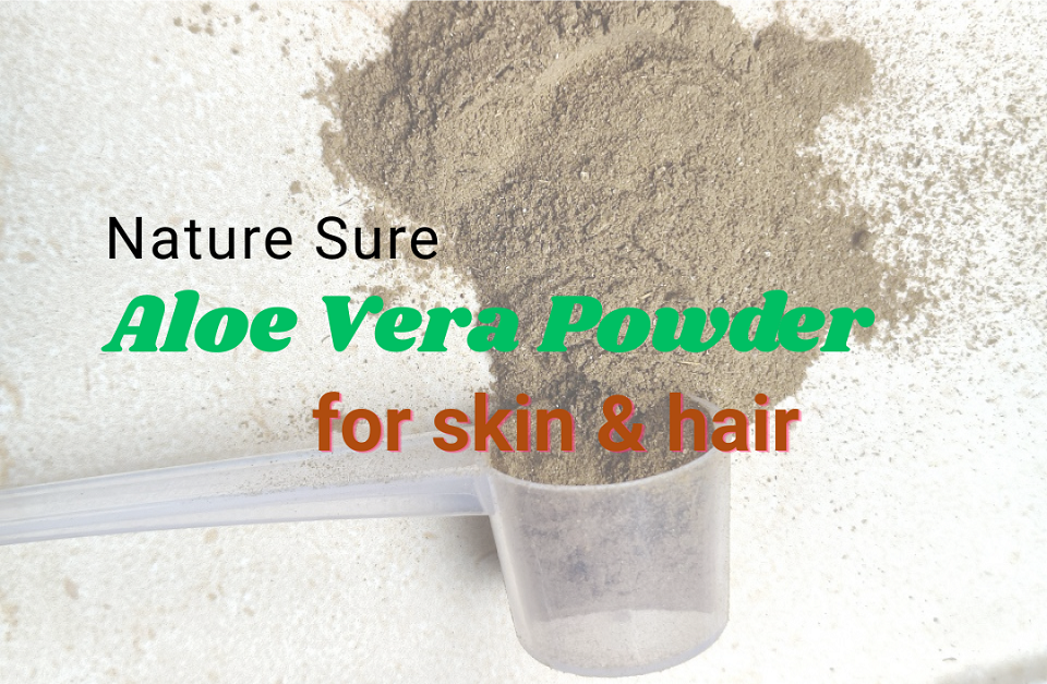 Nature Sure Aloe Vera Powder Title