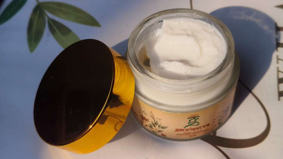 Gaurisatva Cooling Emollient Cream Texture